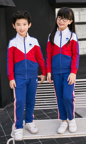 中小學(xué)園服運(yùn)動(dòng)裝外套套裝班服校服