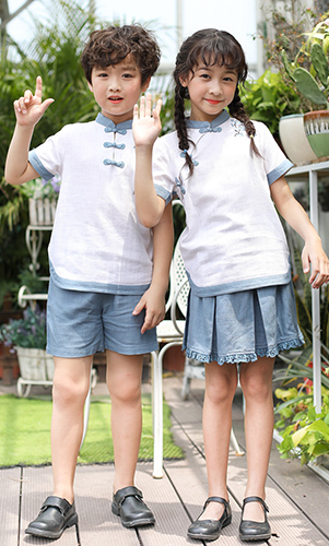 艾咪天使出品夏季民族風(fēng)校服