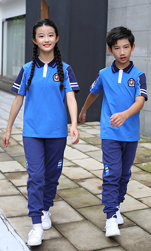 新款中小學校服定制艾咪天使