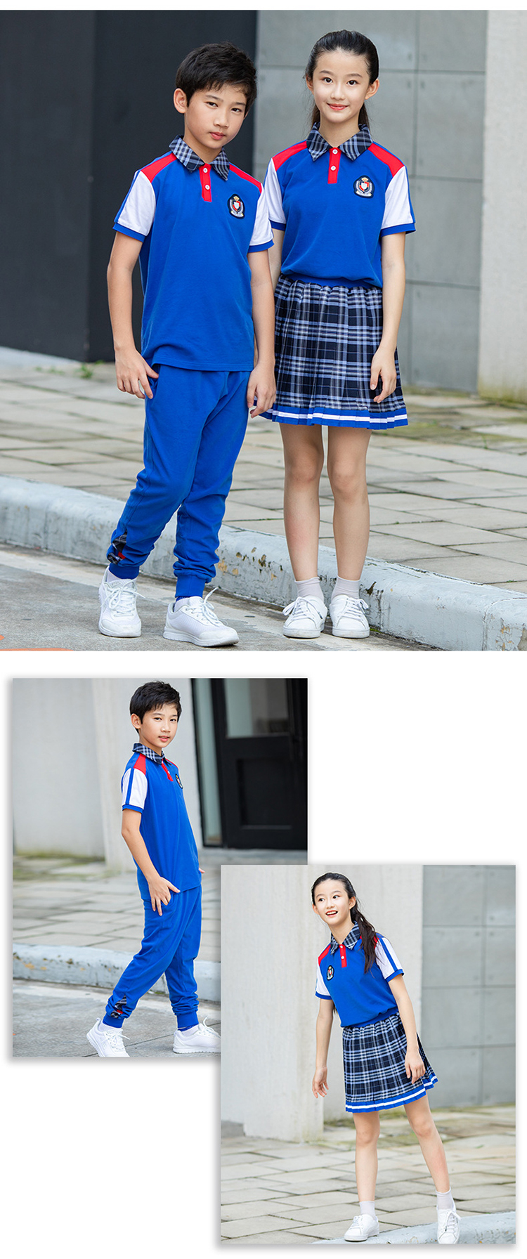 貴族學生短袖運動服 (5)