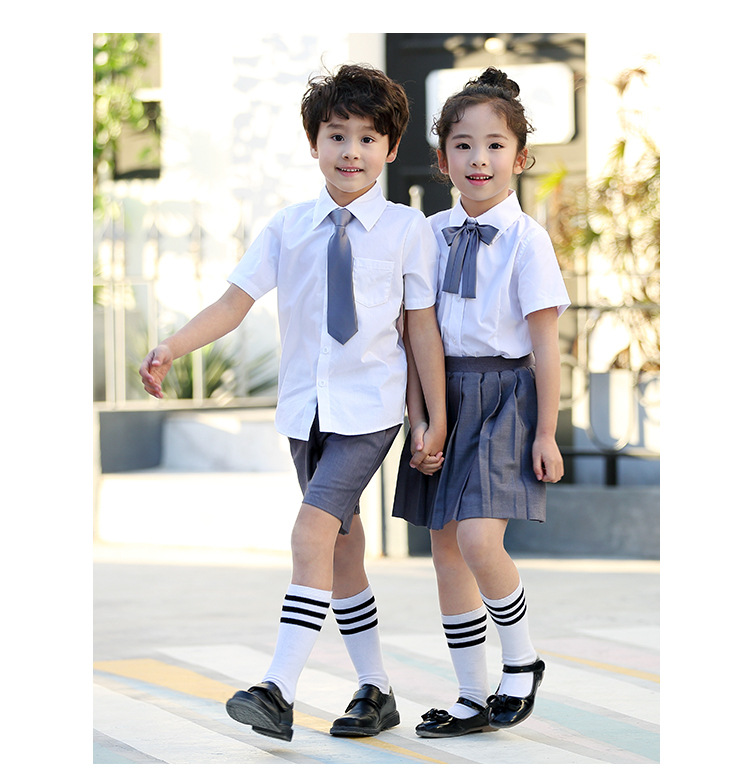 艾咪天使 貴族中小學(xué)幼兒園看樣來(lái)圖定制 校服夏裝來(lái)樣定制